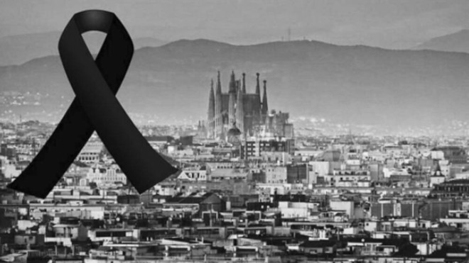 Concentración en contra del Atentado de Barcelona