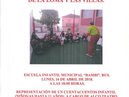 VII Ciclo de Cuentacuentos de La Loma y Las Villas