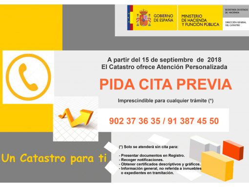Cita Previa para el Catastro