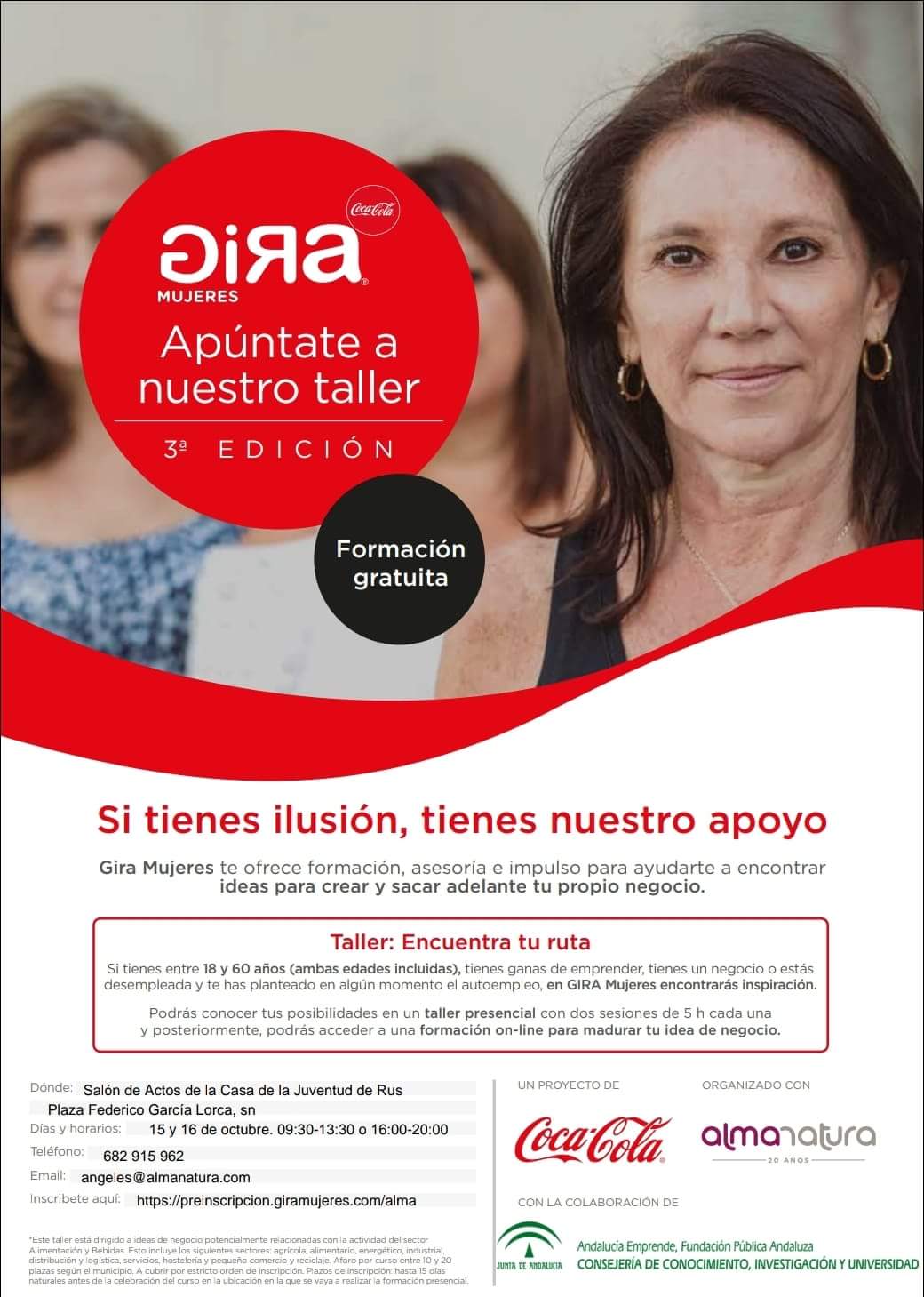 Gira Mujeres, si tienes ilusión, tienes nuestro proyecto